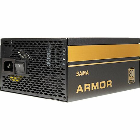 Inter-Tech SAMA FTX-850-B ARMOR | 850 Watt Gold ATX PSU | Modulair | Power Supply | Voeding