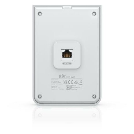 Ubiquiti Unifi 6 In-Wall | Wifi 6 | Power over Ethernet (PoE) | 573 Mbit/s | Inclusief Muurmontagebeugel