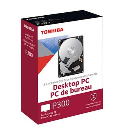 Toshiba P300 HDD 3.5" | 6TB SATA III | 5400RPM