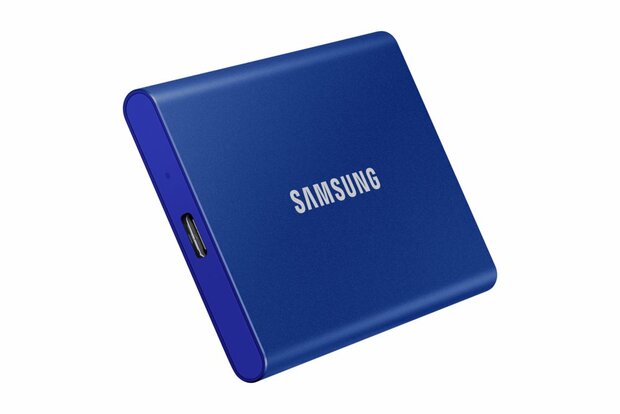 Samsung Portable SSD T7 1000 GB Blauw