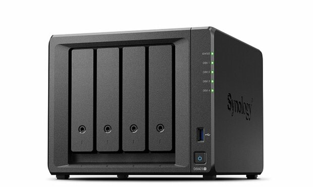 Synology DiskStation DS923+ data-opslag-server NAS Tower Ethernet LAN Zwart R1600