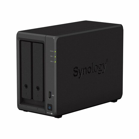 Synology DiskStation DS723+ data-opslag-server NAS Tower Ethernet LAN Zwart R1600