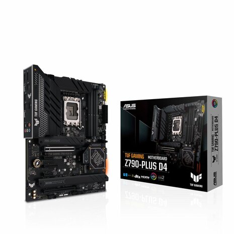 ASUS TUF GAMING Z790-PLUS D4 | Socket LGA 1700 | Intel Z790 | 4xDDR4 | ATX | Moederbord