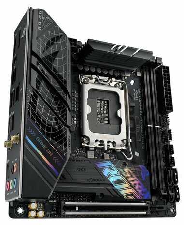 ASUS ROG STRIX B760-I GAMING WIFI | Socket LGA 1700 | Intel B760 | 2xDDR5 | Mini-ITX | Moederbord