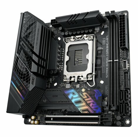 ASUS ROG STRIX B760-I GAMING WIFI | Socket LGA 1700 | Intel B760 | 2xDDR5 | Mini-ITX | Moederbord