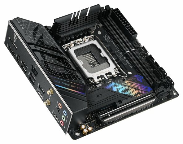 ASUS ROG STRIX B760-I GAMING WIFI | Socket LGA 1700 | Intel B760 | 2xDDR5 | Mini-ITX | Moederbord