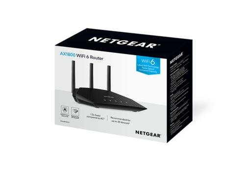 NETGEAR Nighthawk 4-Stream AX1800 WiFi 6 Router (RAX10)