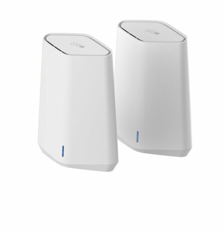 NETGEAR Orbi ProMini AX1800 (2-pack) | Wifi 6 | Whole Home Mesh Wifi-systeem | Gigabit Ethernet Dual-band (2.4 GHz / 5 GHz)