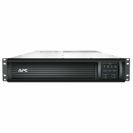 APC Smart-UPS SMT3000RMI2UC | 3000 VA / 2700 W | Rack Mount 2U | 8x IEC C13 & 1x IEC C19 | Pure Sine Wave | SmartConnect & AVR | LCD-scherm