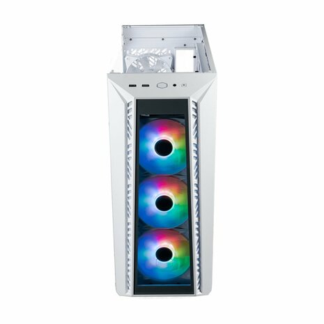 Cooler Master MasterBox 520 RGB | Midi Tower Case | Wit