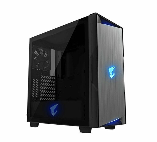 Gigabyte AORUS C300 GLASS Midi Tower Zwart