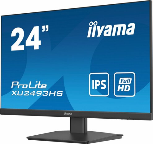 iiyama XU2493HS-B5 computer monitor 61 cm (24") 1920 x 1080 Pixels Full HD LED Zwart