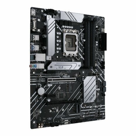 ASUS PRIME B660-PLUS D4 | Socket LGA 1700 | Intel B660 | 4xDDR4 | ATX | Moederbord