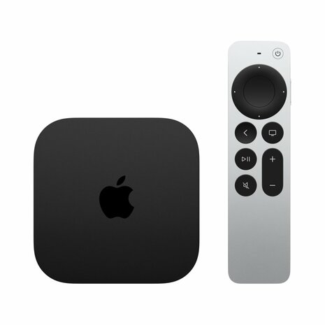 Apple TV 4K Zwart, Zilver 4K Ultra HD 64 GB Wifi