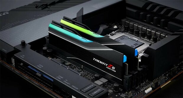 G.Skill Trident Z5 Neo RGB | 32GB 2x16GB DDR5 | 5600MHz | DIMM | CL30 | Geheugenmodule | RAM