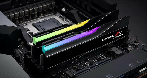 G.Skill Trident Z5 Neo RGB | 32GB 2x16GB DDR5 | 6000MHz | DIMM | CL32 | Geheugenmodule | RAM