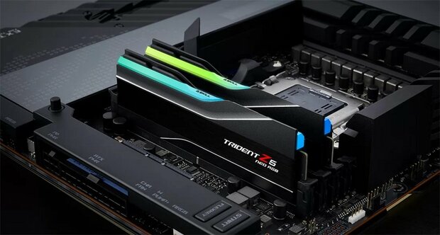 G.Skill Trident Z5 Neo RGB | 32GB 2x16GB DDR5 | 6000MHz | DIMM | CL32 | Geheugenmodule | RAM