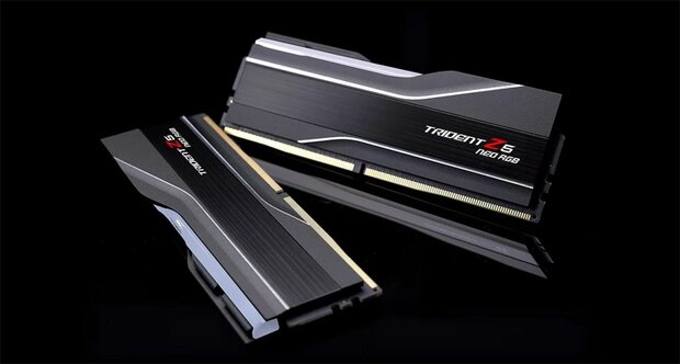 G.Skill Trident Z5 Neo RGB | 32GB 2x16GB DDR5 | 6000MHz | DIMM | CL32 | Geheugenmodule | RAM