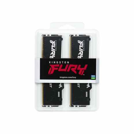 Kingston Fury Beast RGB | 16GB 2x8GB DDR5 | 5600MHz | DIMM | CL40 | Geheugenmodule | RAM