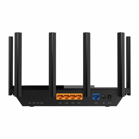 TP-Link Archer AXE75 draadloze router Gigabit Ethernet Tri-band (2,4 GHz / 5 GHz / 6 GHz) Zwart