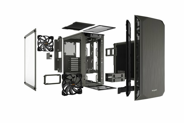 be quiet! Pure Base 500 Window | Midi Tower Case | Grijs