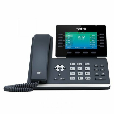 Yealink SIP-T54W IP telefoon Zwart 10 regels LCD Wifi