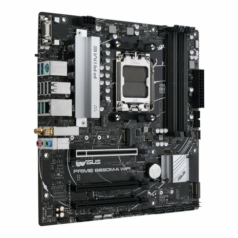 ASUS PRIME B650M-A WIFI | Socket LGA 1700 | Intel B760 | 4xDDR5 | Micro-ATX | Moederbord