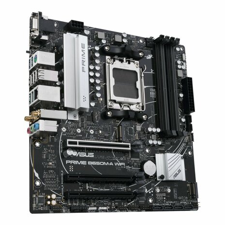 ASUS PRIME B650M-A WIFI | Socket LGA 1700 | Intel B760 | 4xDDR5 | Micro-ATX | Moederbord