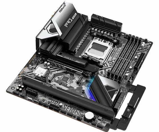 Asrock X670E Pro RS | Socket AM5 | AMD X670 | 4xDDR5 | ATX | Moederbord