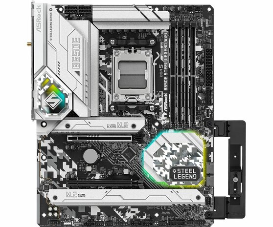 Asrock B650E Steel Legend WiFi | Socket AM5 | AMD B650 | 4xDDR5 | ATX | Moederbord