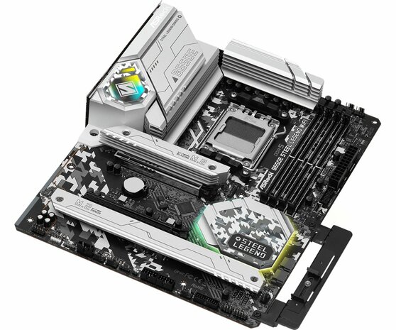 Asrock B650E Steel Legend WiFi | Socket AM5 | AMD B650 | 4xDDR5 | ATX | Moederbord
