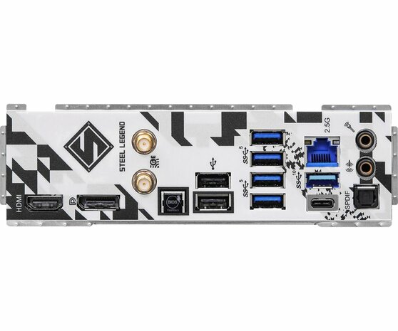Asrock B650E Steel Legend WiFi | Socket AM5 | AMD B650 | 4xDDR5 | ATX | Moederbord