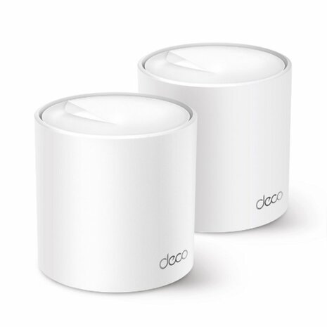 TP-Link Deco X50 (2-pack) Dual-band (2.4 GHz / 5 GHz) Wi-Fi 6 (802.11ax) Wit 3 Intern