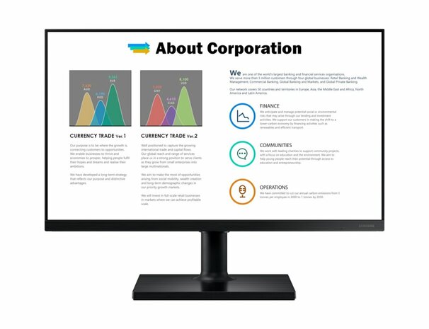 Samsung F24T450FZU 24" | 1920x1080 IPS | 75Hz | Monitor