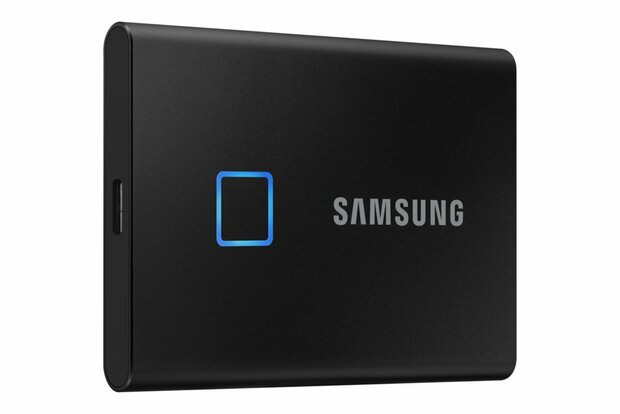 Samsung MU-PC1T0K, T7 Touch, 1000 GB, USB Type-C, 3.2 Gen 2 (3.1 Gen 2), 1050 MB/s, Wachtwoordbeveiliging, Zwart