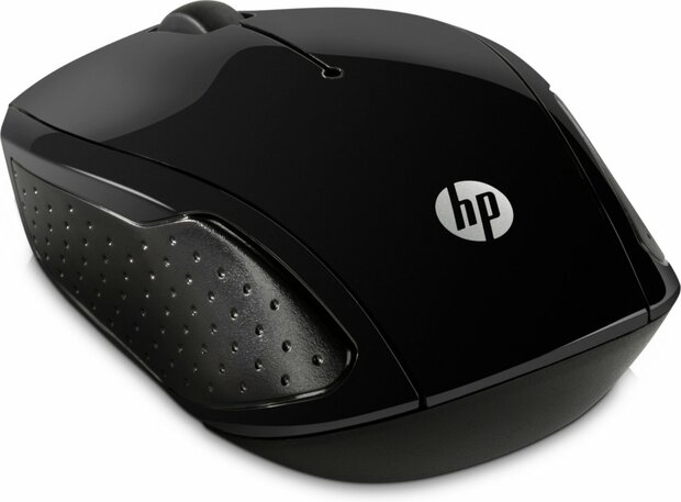 HP 200 | Draadloze Muis | Links- en Rechtshandig | RF | 1000 DPI | Zwart
