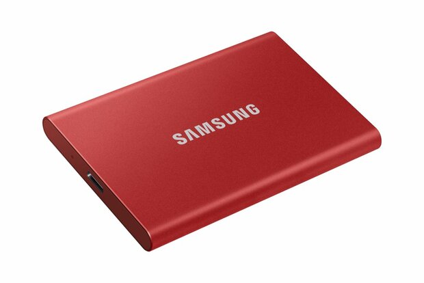 Samsung Portable SSD T7 500 GB Rood