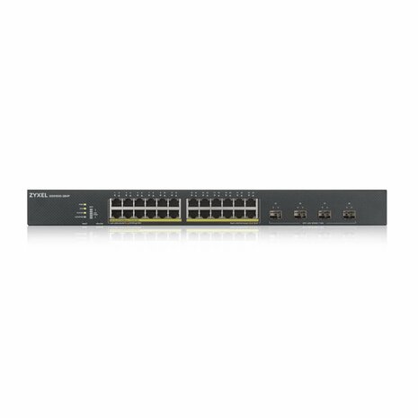 Zyxel XGS1930-28HP Managed L3 Gigabit Ethernet (10/100/1000) Power over Ethernet (PoE) Zwart