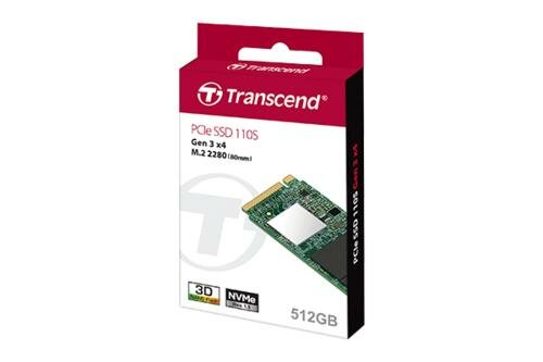 Transcend 110S | 128GB NVMe SSD | M.2 | Gen3 | 1.500MB/s