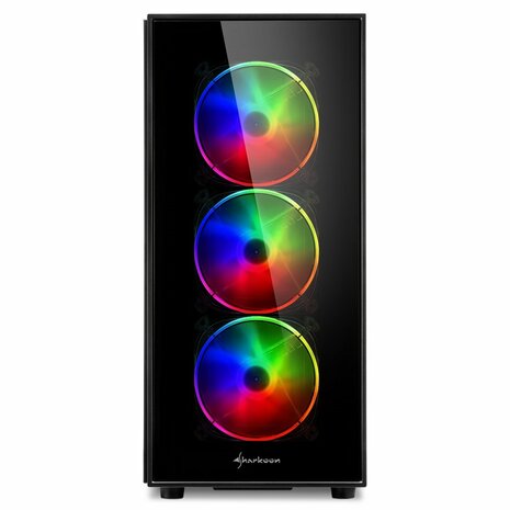 Sharkoon TG5 Pro RGB | Midi Tower Case | Zwart