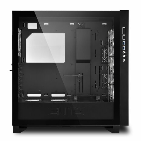 Sharkoon Elite Shark CA300T RGB | Tower Case | Zwart