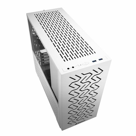 Sharkoon MS-Z1000 | Micro Tower Case | Wit