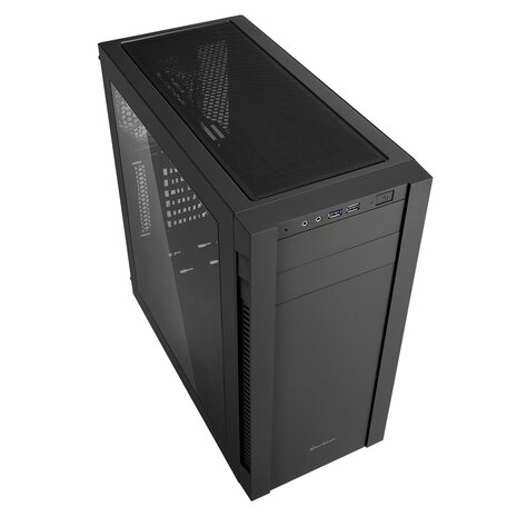 Sharkoon S25-W | Midi Tower Case | Zwart
