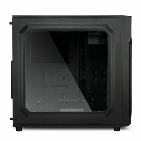 Sharkoon VG6-W RGB | Midi Tower Case | Zwart