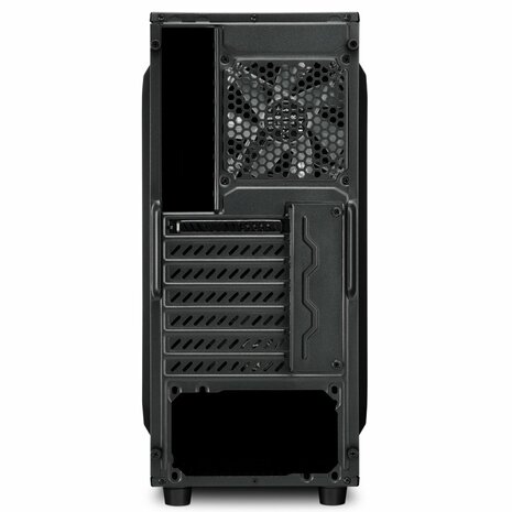 Sharkoon VG6-W RGB | Midi Tower Case | Zwart
