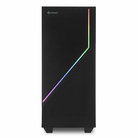 Sharkoon RGB Flow | Midi Tower Case | Zwart
