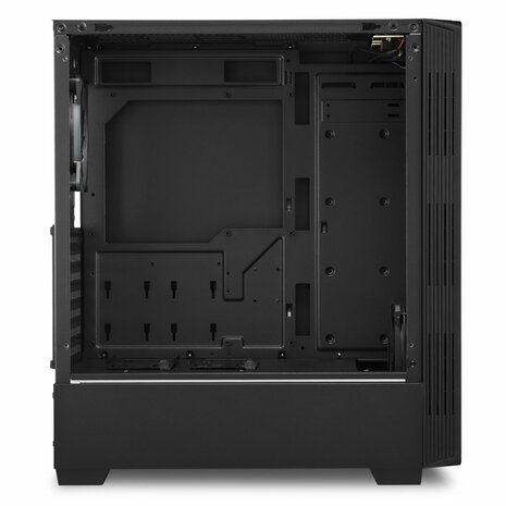 Sharkoon RGB LIT 100 | Midi Tower Case | Zwart