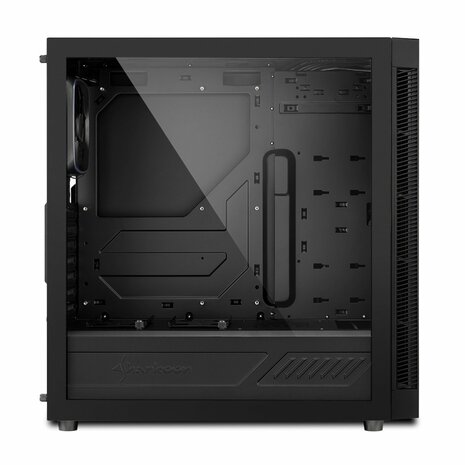 Sharkoon TG6 RGB | Midi Tower Case | Zwart