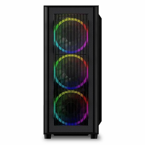 Sharkoon RGB Wave | Tower Case | Zwart