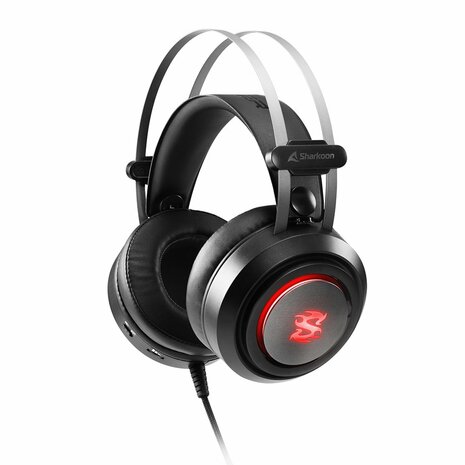 Sharkoon Skiller SGH30 | Bedraade Over-Ear Gaming Headset USB-A | Zwart